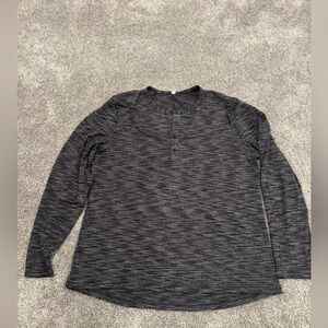 Luluemon men’s Henley long sleeve shirt XL